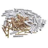 Tarugo S8 tornillo TMF 22 x 45 mm x 50 unidades