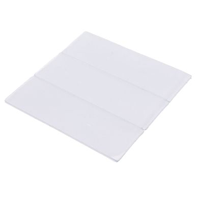 Tope PVC Tira transparente 3 x 9 cm