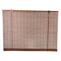 Cortina roller Bambú 120 x 165 cm café