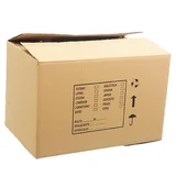 Caja de cartón para mudanza 60 x 39 x 39 cm