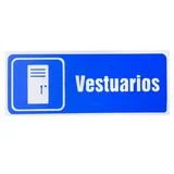 Cartel 25 x 10 Vestuarios