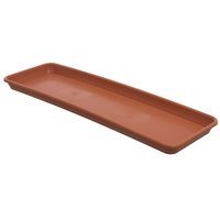 Plato jardín 55 cm Barro