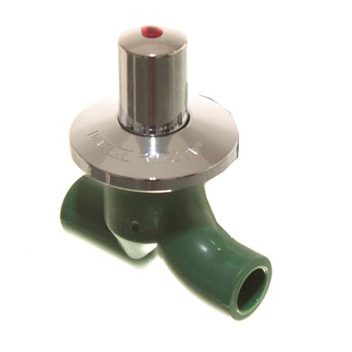 Llave de paso termofusi�n con cabezal de bronce y pol�mero para agua fr�a y caliente 20 mm
