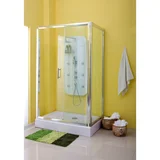 Cabina de ducha rectangular 120 x 80 x 200 cm