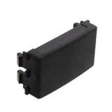 Pack de 2 módulos ciegos negro