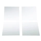 Espejos de baño 20 x 20 cm 4 unidades Mirror Tiles cuadrados