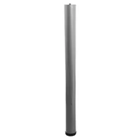 Pata Cilíndrica 60 cm acero aluminio