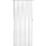 Puerta de interior plegable Milano blanca 70 x 200 cm derecha/izquierda