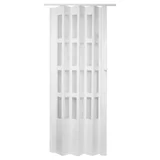 Puerta de interior plegable Lugano blanca 90 x 200 cm derecha/izquierda