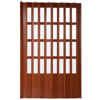 Puerta plegable Lugano Caoba 120 x 200 cm Derecha/Izquierda