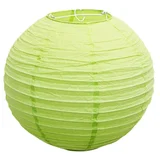 Pantalla Globo Papel verde Pistacho 30 cm