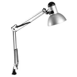Lámpara de escritorio para dibujo 1 luz E27 pinza aluminio