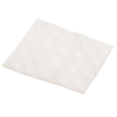 Tope de goma 8 mm Transparente x 20 unidades