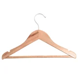 Pack de 3 perchas infantiles de madera natural