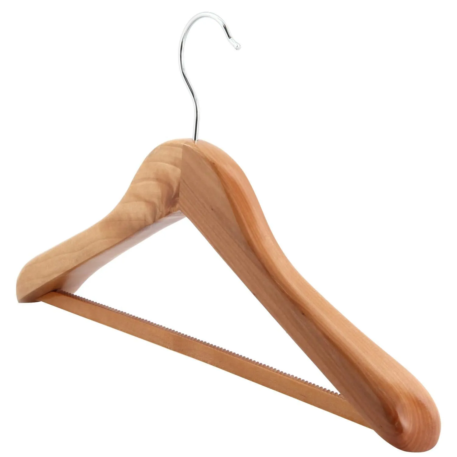 Percha con antideslizante de madera natural - Sodimac.com.uy