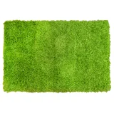 Alfombra Shaggy 80 x 120 cm verde