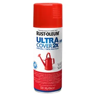 Aerosol Ultra Cover 2x rojo brillante 340 gr