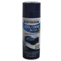 Aerosol Ultra Cover 2x azul marino brillante 340 gr