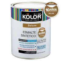 Esmalte sintético blanco satinado lavable 4 L
