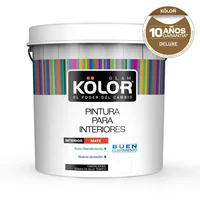 Pintura látex de interior blanca mate lavable 20 L