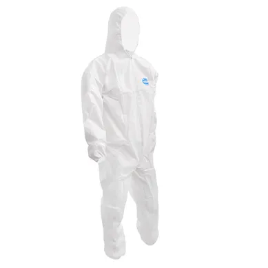 Overol L desechable blanco