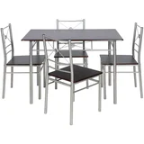 Juego de comedor Brasilia 1 mesa y 4 sillas