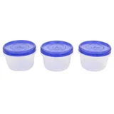 Pack de 3 tuppers redondos