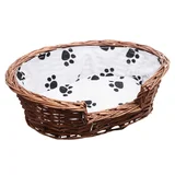 Cama para perro N°2 de mimbre 47 x 14 cm