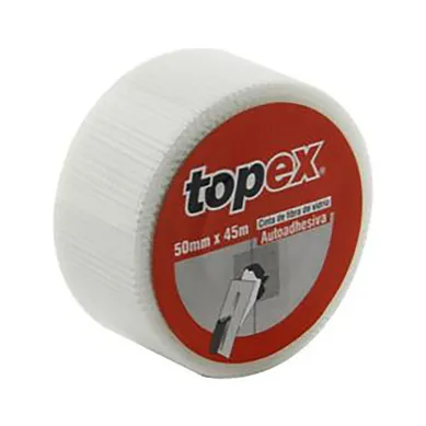 Cinta de fibra de vidrio�50 m x 45 mm