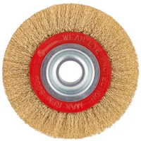 Grata circular de acero ondulada 150 mm