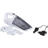 Aspiradora inalámbrica seco y húmedo blanca y gris 12 v
