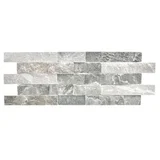 Mosaico Piedra blanco pared interior 50x20 cm
