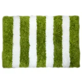 Alfombra Shaggy Rayas 60 x 90 cm verde