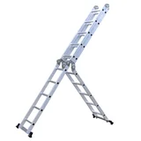 Escalera multipropósito de aluminio 20 escalones 5.7 m