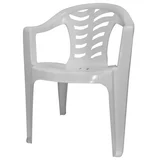Silla de exterior Ipanema de plástico 5 posiciones blanco