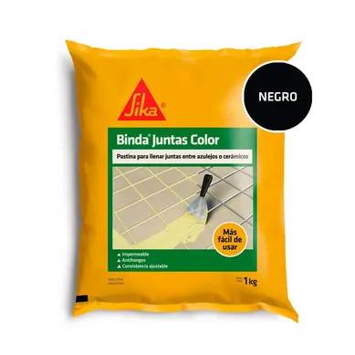 Binda para juntas negro 1 kg
