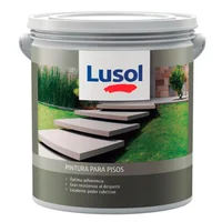 Pintura acrílica para pisos exterior e interior rojo óxido 1 L