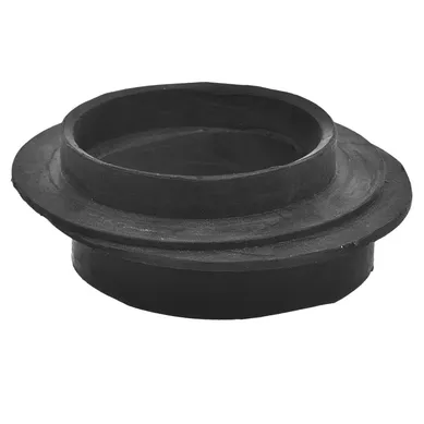 Aro de goma base inodoro negro con descarga