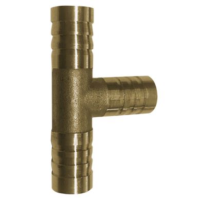 Te de bronce espiga 3/8