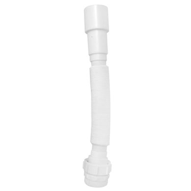 Sif�n corrugado universal blanco