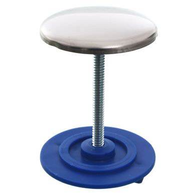 Tapa hueco metal cromado Tue de pl�stico