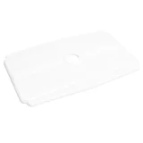 Tapa para cisterna embutir plástico blanco