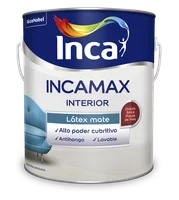 Pintura látex de interior blanca mate 4 L