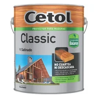 Protector de madera satinado caoba 4 L