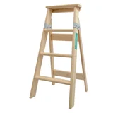 Escalera tijera de pino 4 escalones 94 cm
