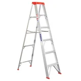 Escalera tijera de aluminio 6 escalones