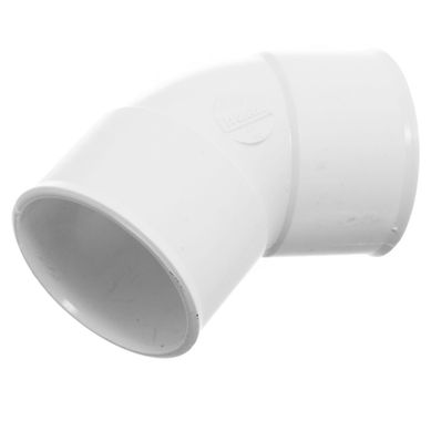 Codo 45 H/H de 50 mm x 3.2 mm