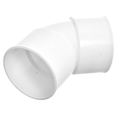 Codo 45� H/H de 63 mm x 3.2 mm