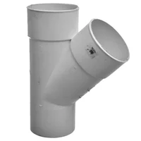 Accesorio 3.2 mm Ramal simple 45° macho/hembra 110 mm diámetro