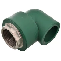 Codo termofusión 90 rosca hembra 32 mm x 1"